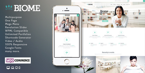 Biome | Multi-Purpose WordPress Theme Logo