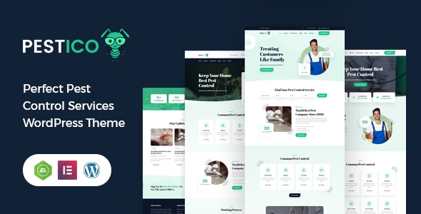 Pestico - Perfect Insect Control WordPress Theme Logo