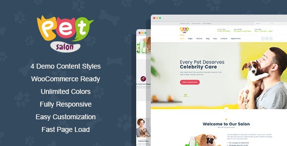 PetSpace - Animal Care & Grooming WordPress Theme Logo