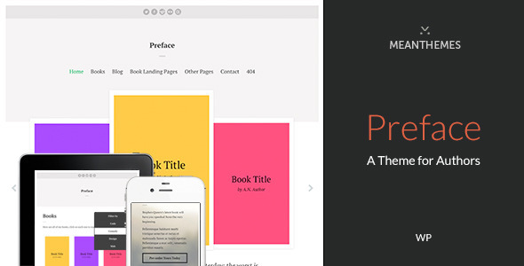Preface: A WordPress Theme for Authors Logo