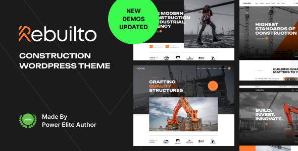 Rebuilto - Construction WordPress Theme Logo