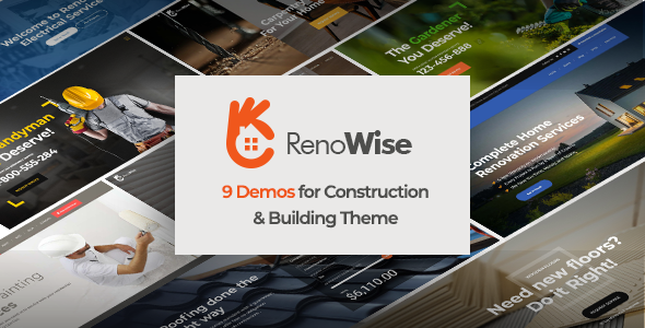 RenoWise - Construction & Building WordPress Theme Logo