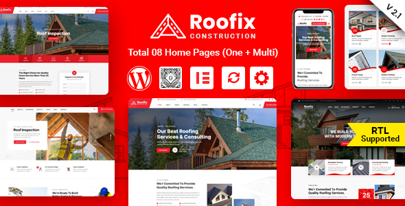 Roofix - Roofing Services WordPress Theme Logo