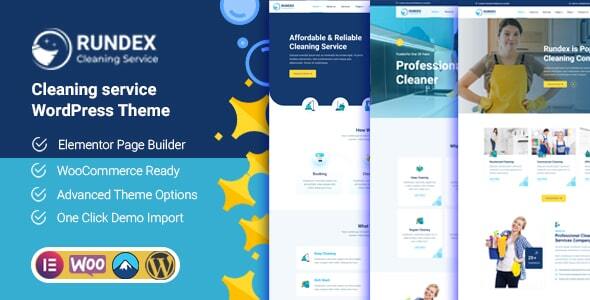 Rundex - Cleaning Services WordPress Theme Logo
