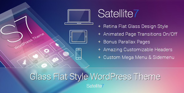 Satellite7 - Retina Multi-Purpose WordPress Theme Logo