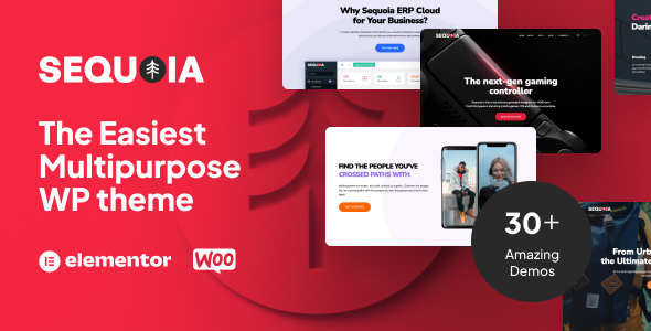 Sequoia | Elementor Landing Page WordPress Theme Logo