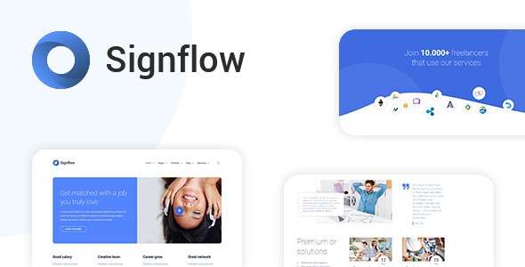 Signflow - Tech And Startup Theme Logo