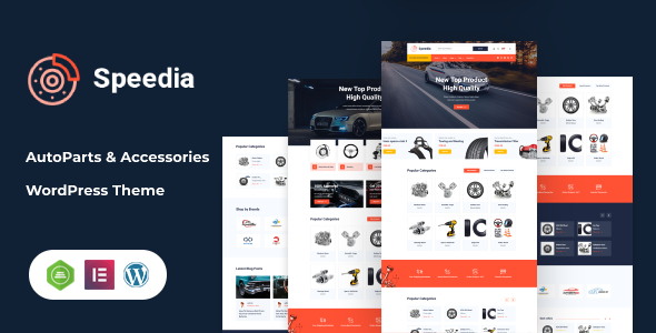 Speedia - AutoParts & Accessories WordPress Theme Logo