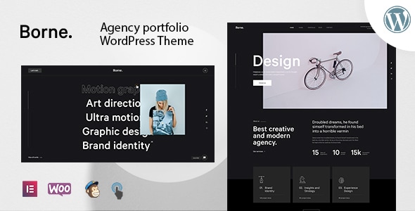 Borne - Agency Portfolio WordPress Theme Logo