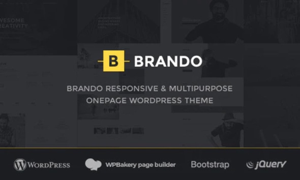 Brando Responsive and Multipurpose OnePage WordPress Theme Logo