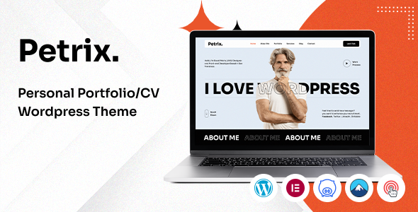 Petrix - Personal Portfolio WordPress Theme Logo