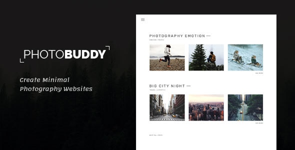 PhotoBuddy | Photography WordPress Theme Logo