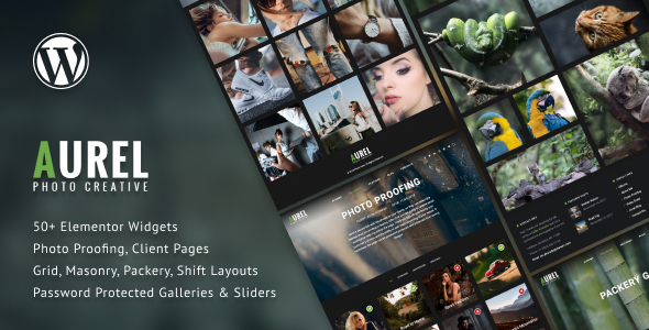 Photography Aurel WordPress Theme Logo