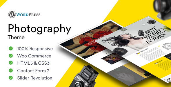 Photography - Photoshoot and Videography Responsive WordPress Theme Logo