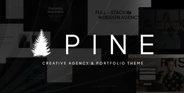 Pine - Creative Agency & Portfolio WordPress Theme Logo