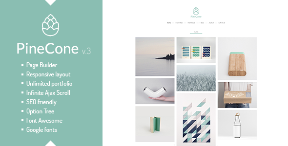 PineCone - Creative Portfolio WordPress Theme Logo
