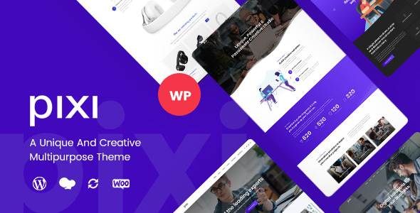 Pixi - Creative Multi-Purpose WordPress Theme Logo