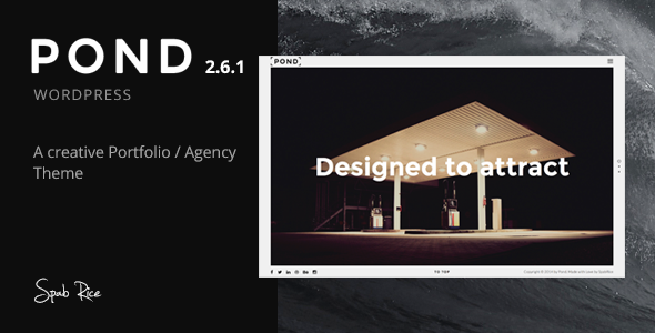 Pond - Creative Portfolio / Agency WordPress Theme Logo
