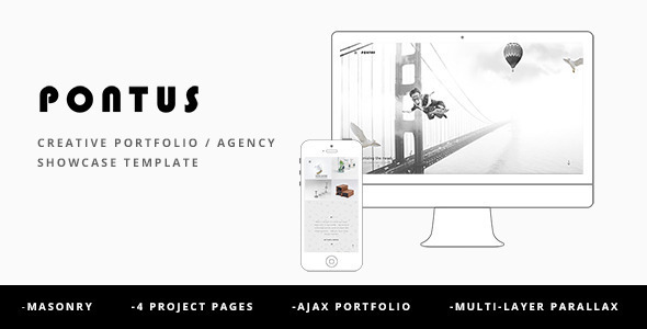 Pontus - Creative Portfolio / Agency WordPress Theme Logo
