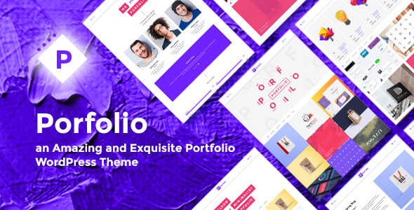 Porfolio - Minimal Portfolio WordPress Theme Logo