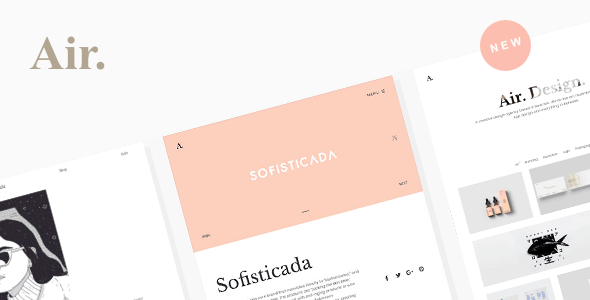 Portfolio WordPress Theme | Air Logo