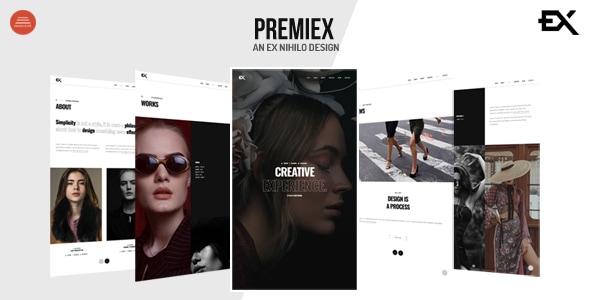 Premiex - One Page Portfolio WordPress Theme Logo