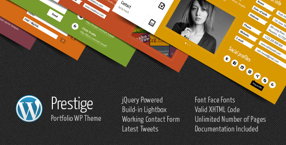 Prestige - Portfolio WordPress Theme Logo