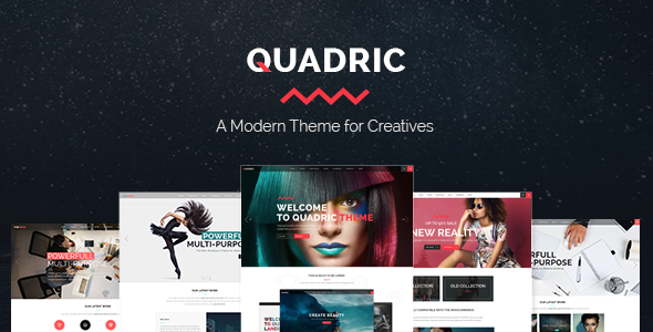Quadric - Modern Creative Agency WordPress Theme Logo