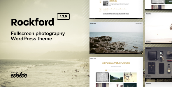 Rockford - Fullscreen Photography WordPress Theme Logo