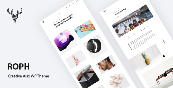 Roph - Creative Ajax Portfolio WordPress Theme Logo