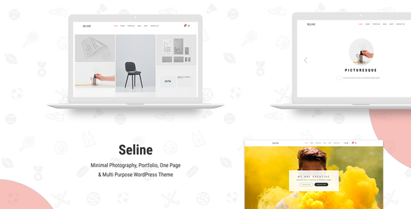 Seline - Creative Photography & Portfolio WordPress Theme Logo