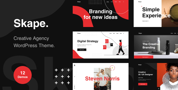 Skape - Creative & Modern Agency WordPress Theme Logo