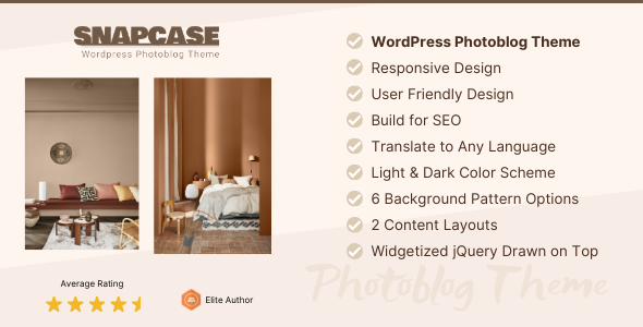 Snapcase - Responsive WordPress Photoblog Theme Logo