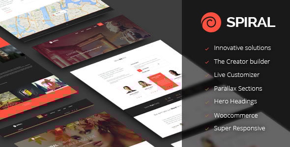 Spiral - Inovative Multipurpose Theme Logo