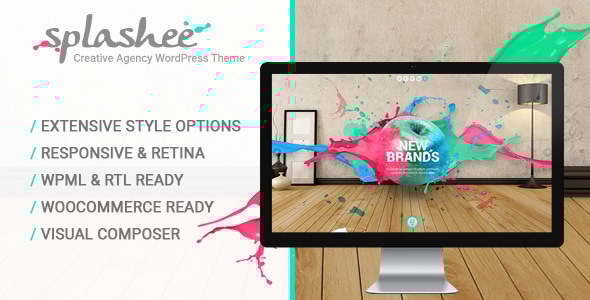 Splashee - Creative Agency WordPress Theme Logo