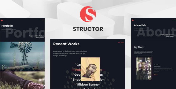 Structor - Creative Portfolio WordPress Theme Logo
