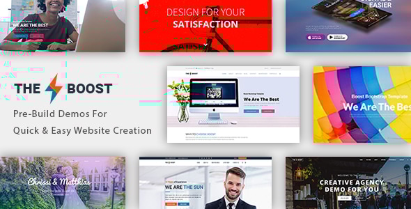 The Boost - Creative Multipurpose WordPress Theme Logo