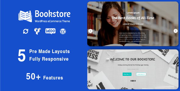 Bookstore - Responsive WordPress Theme Logo