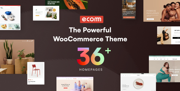 Ecomm - The Powerful WooCommerce Theme Logo