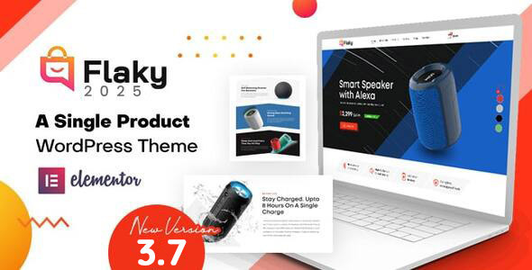 Flaky - Single Product WooCommerce Theme Logo