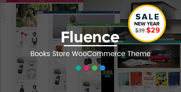 Fluence - Books Store Multipurpose Responsive WooCommerce WordPress Theme Logo