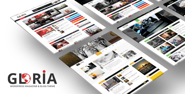 Gloria - eCommerce Newspaper WordPress Theme Logo