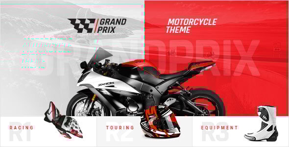 GrandPrix - Motorcycle WordPress Theme Logo